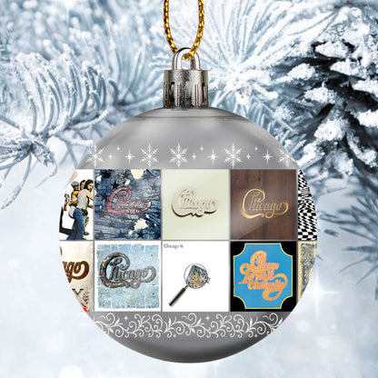 Chicago Ball Ornament – Classic Rock Spirit for the Holidays