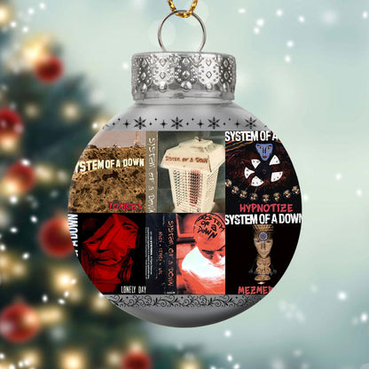 System of a Down Ball Ornament – A Bold Christmas Gift for True Rock Fans