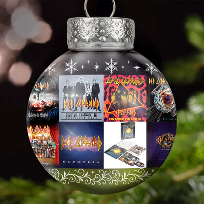 Def Leppard Ball Ornament – Rock ’n’ Roll Glory
