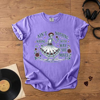 Grateful Dead Sugar Magnolia Ain't Nothing Wrong Skeleton T-Shirt – Retro Rock Metal Music Fan Merch Tee