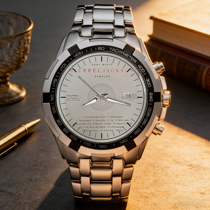 Michael Jackson Albums Collection Watch - Multiple Classic Album Designs Available