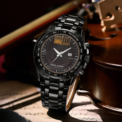 Michael Jackson Albums Collection Watch - Multiple Classic Album Designs Available