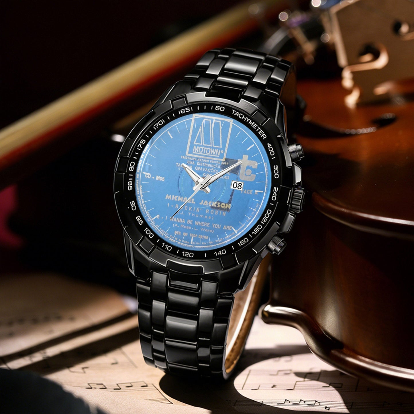 Michael Jackson Albums Collection Watch - Multiple Classic Album Designs Available