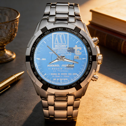 Michael Jackson Albums Collection Watch - Multiple Classic Album Designs Available