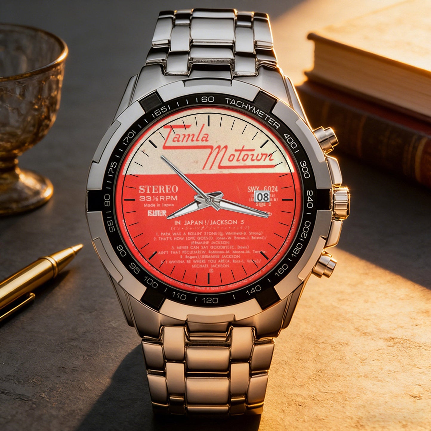 Michael Jackson Albums Collection Watch - Multiple Classic Album Designs Available