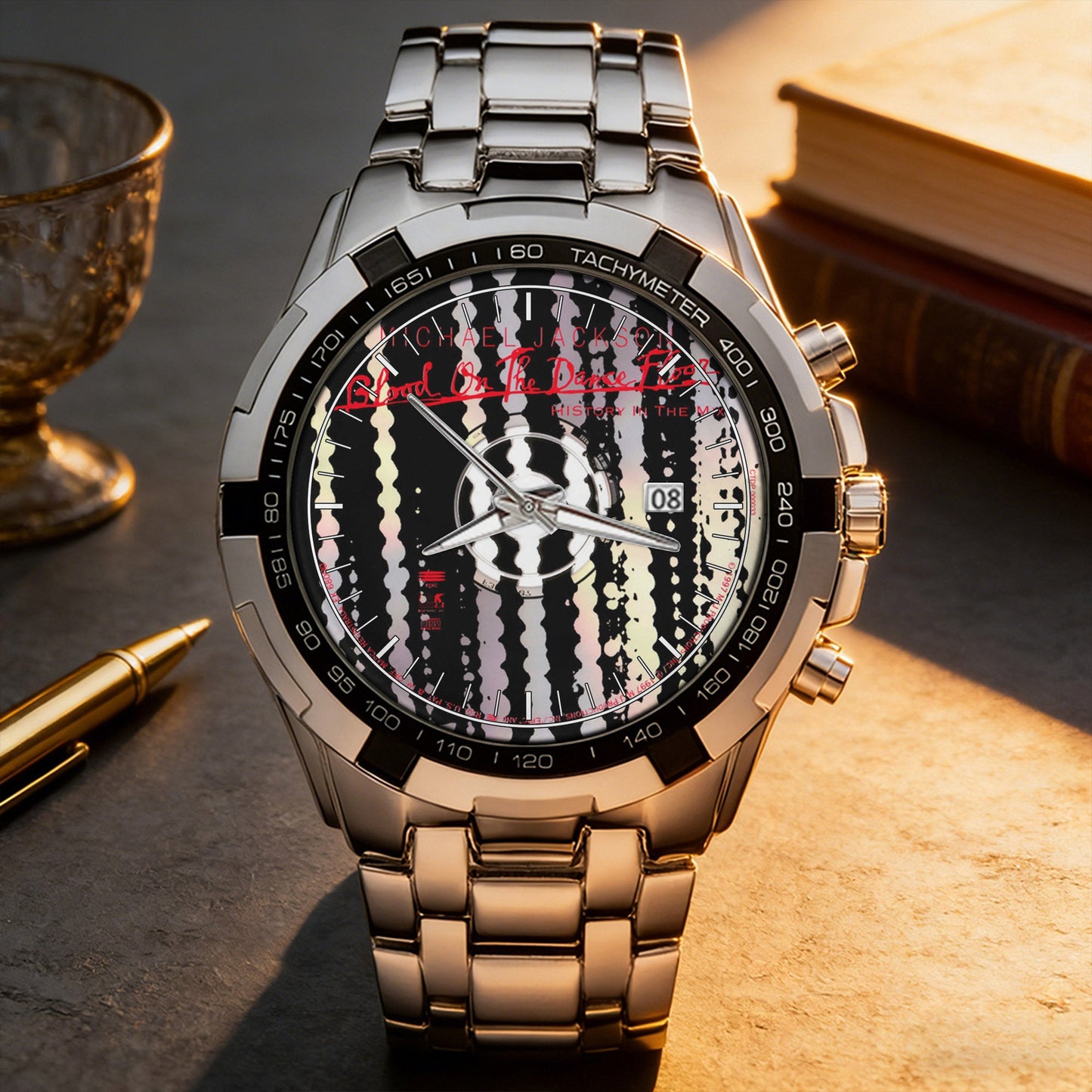 Michael Jackson Albums Collection Watch - Multiple Classic Album Designs Available