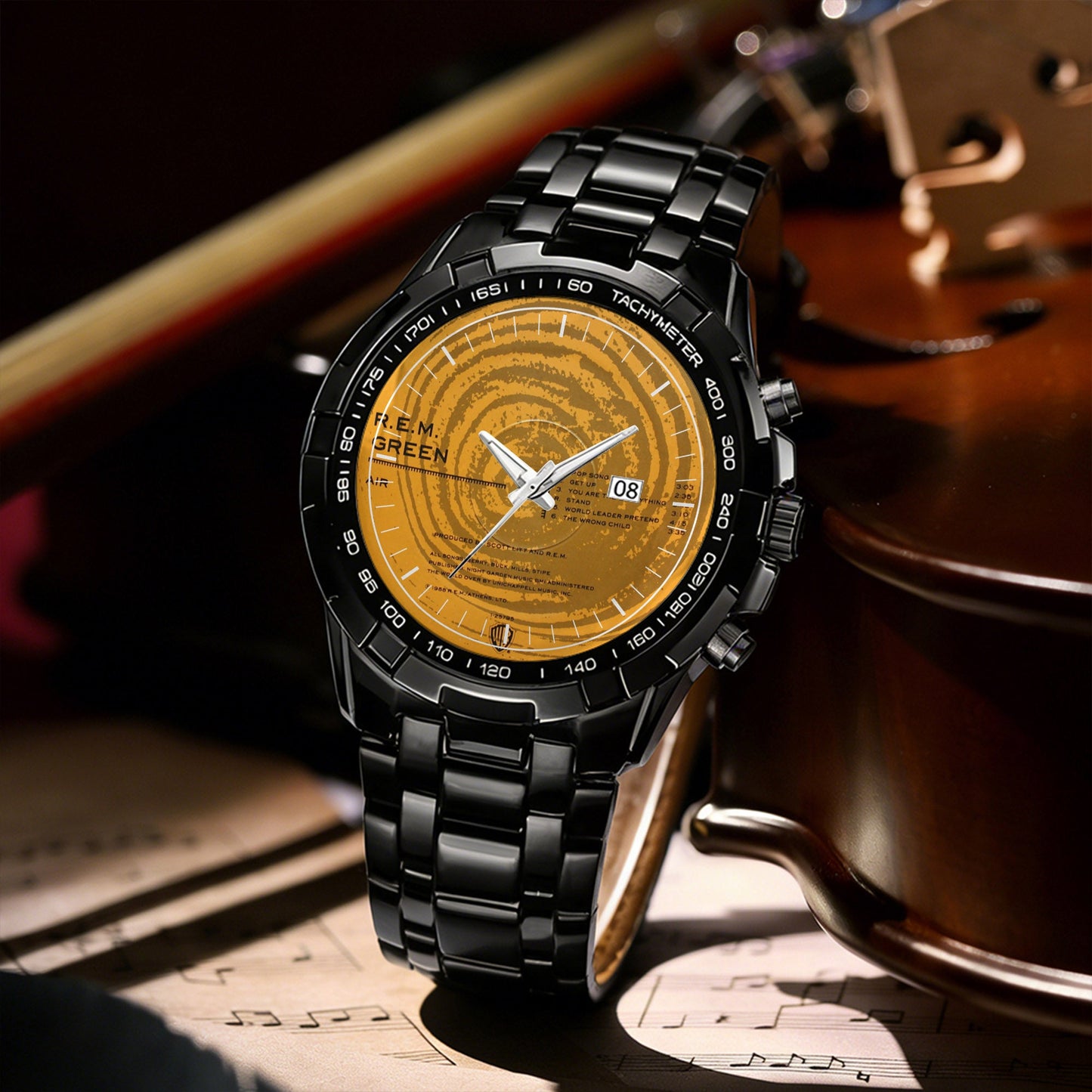R.E.M Albums Collection Watch - Multiple Classic Album Designs Available