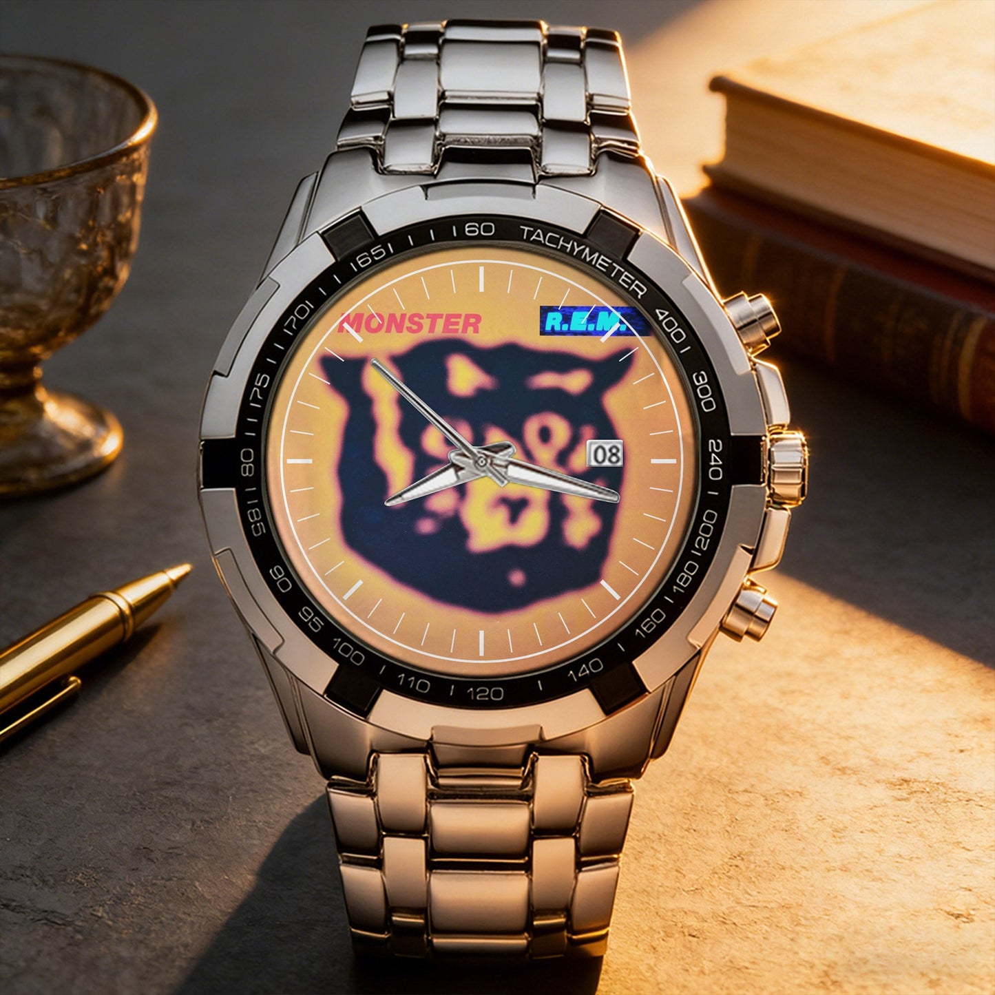 R.E.M Rock Albums Collection Watch - Multiple Classic Rock Album Designs Available