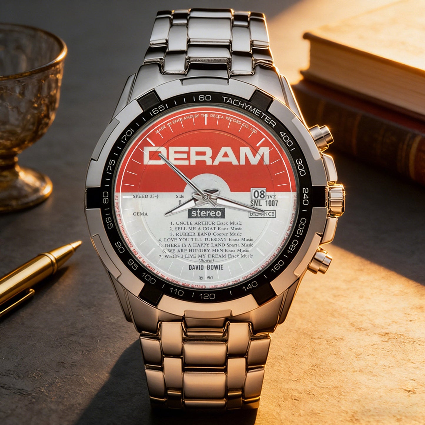 David Bowie Albums Collection Watch - Multiple Classic Album Designs Available
