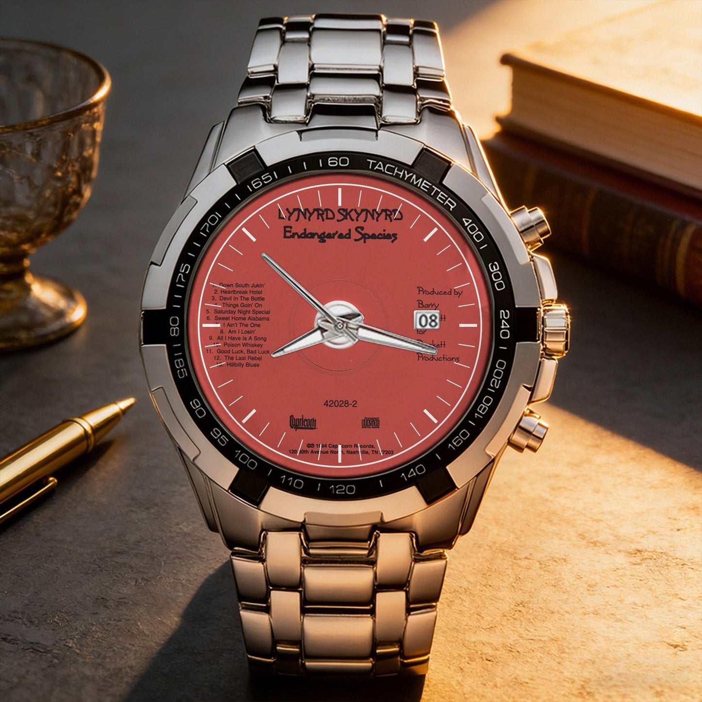 Lynyrd Skynyrd Albums Collection Watch - Multiple Classic Album Designs Available