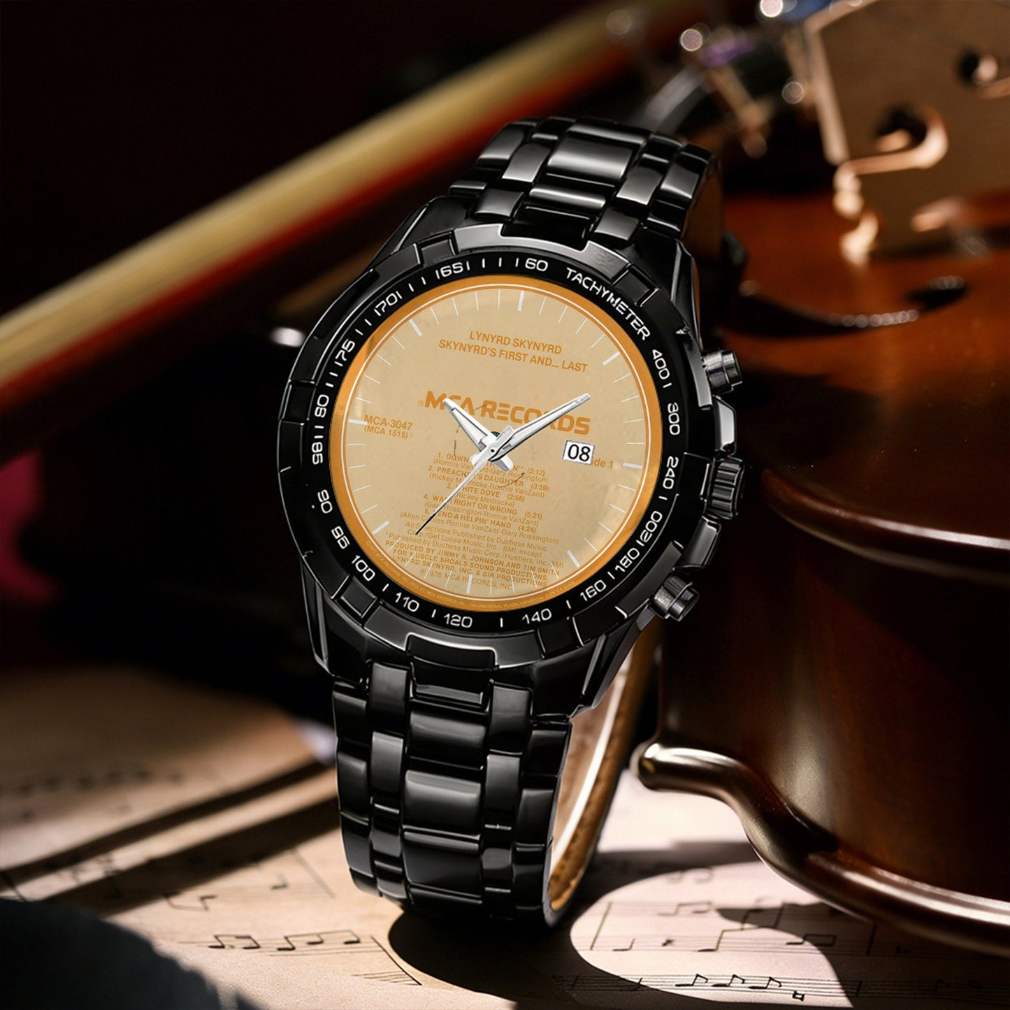 Lynyrd Skynyrd Albums Collection Watch - Multiple Classic Album Designs Available