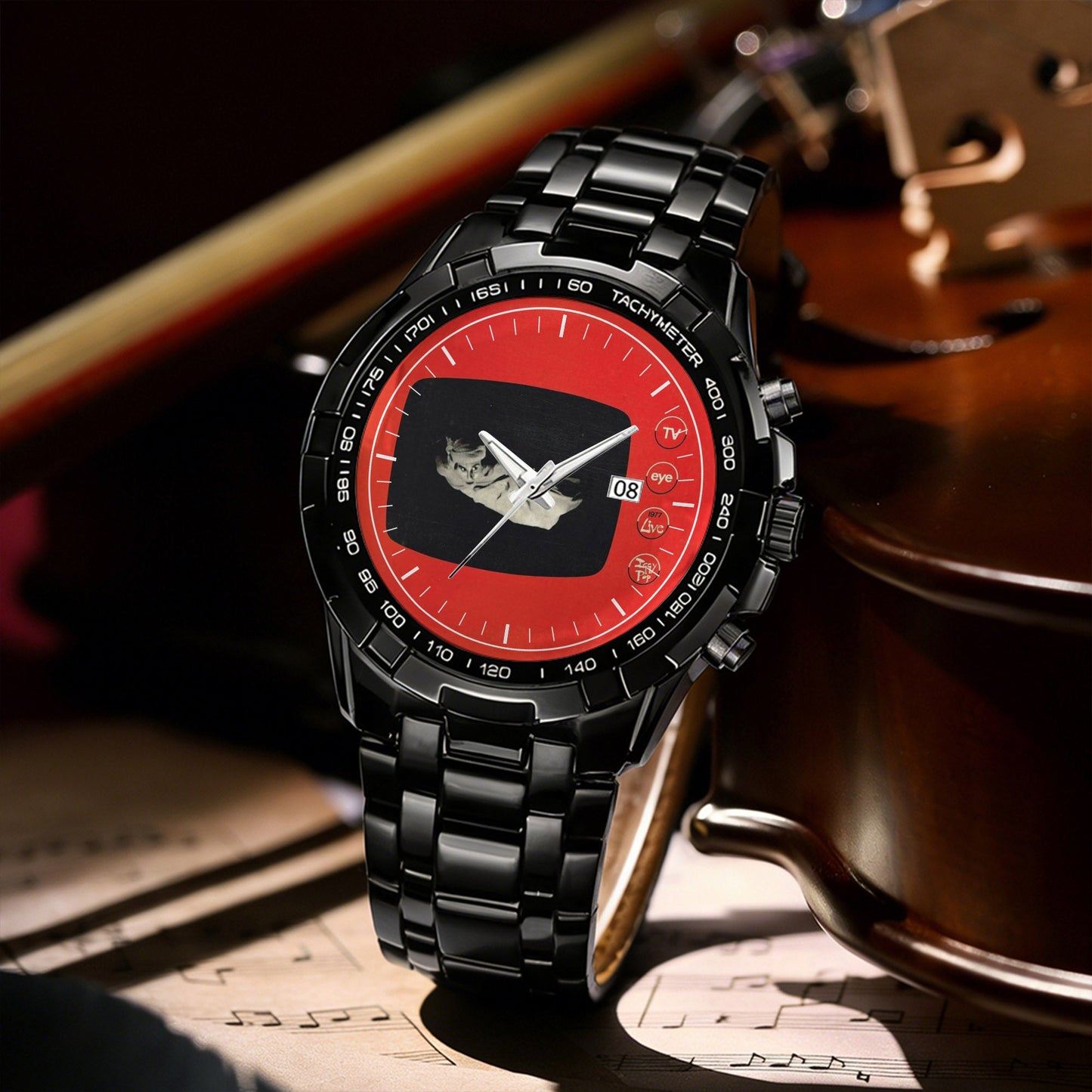 Iggy Pop Albums Collection Watch - Multiple Classic Album Designs Available