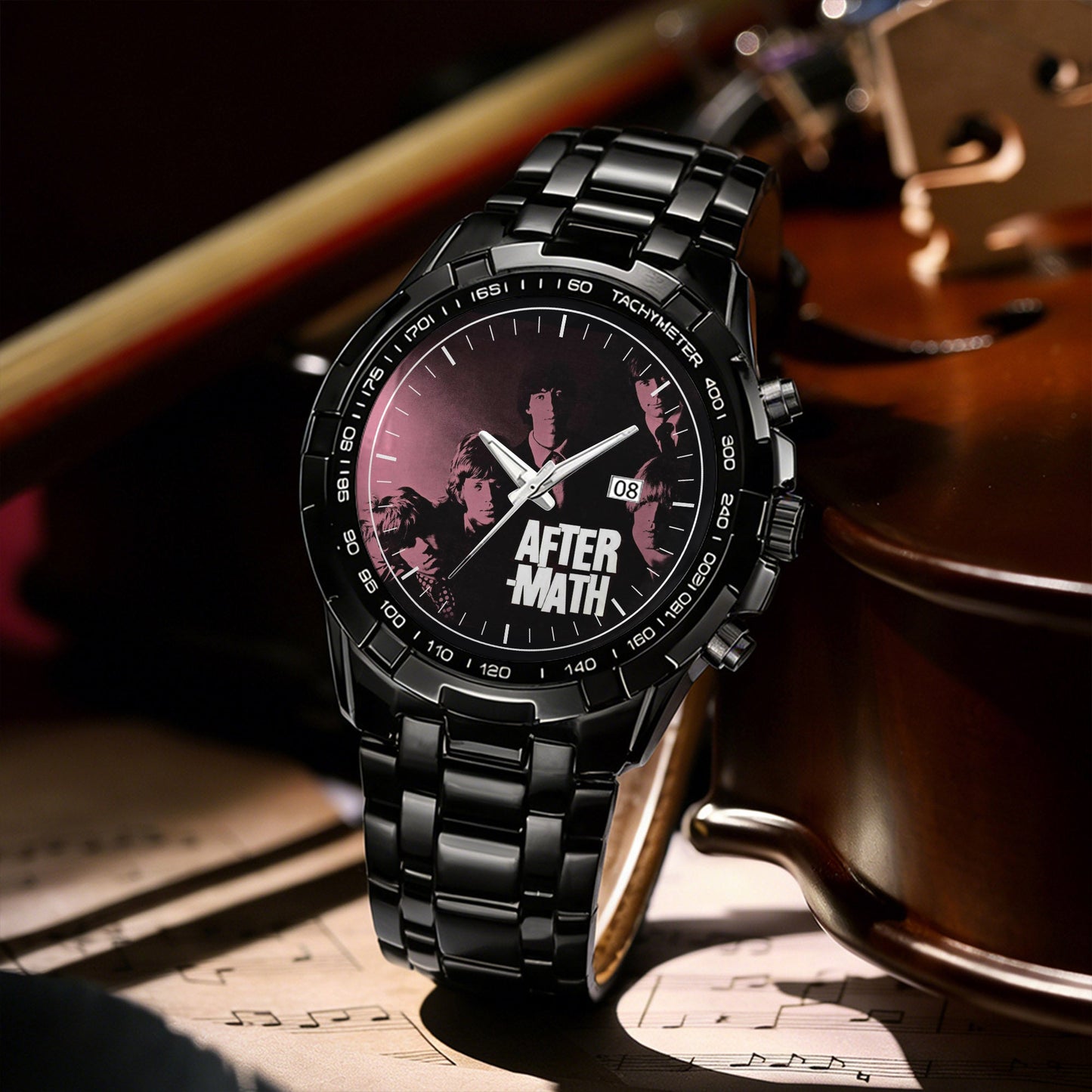 The Rolling Stones Albums Collection Watch - Multiple Classic Album Designs Available
