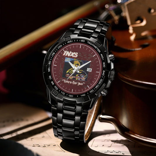 INXS Albums Collection Watch - Multiple Classic Rock Album Designs Available