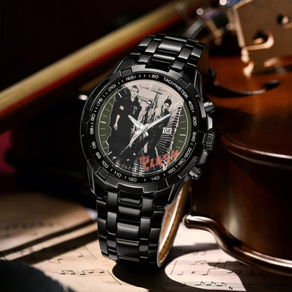 The Clash Albums Collection Watch - Multiple Classic Rock Album Designs Available