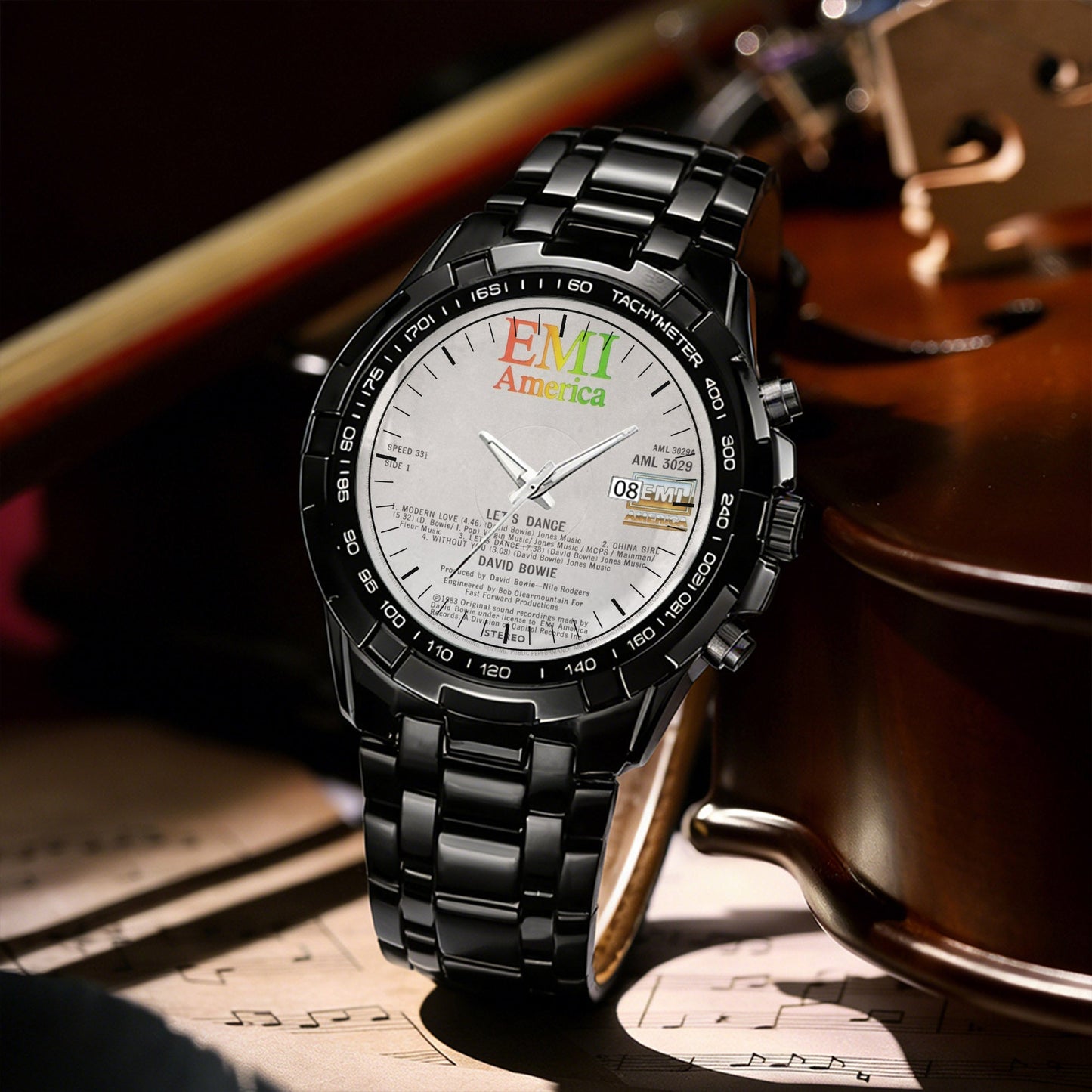 David Bowie Albums Collection Watch - Multiple Classic Album Designs Available