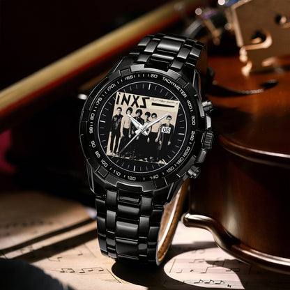 INXS Albums Collection Watch - Multiple Classic Rock Album Designs Available