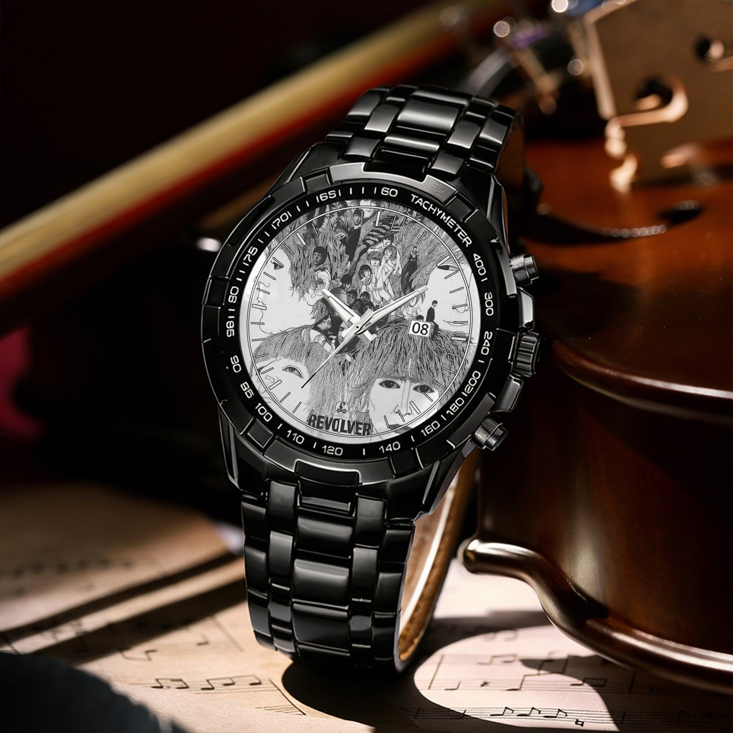 The Beatles Albums Collection Watch 2 - Multiple Classic Album Designs Available