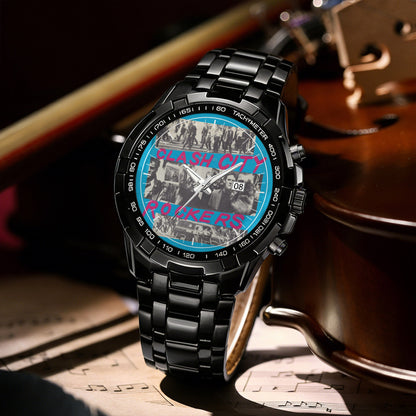 The Clash Albums Collection Watch - Multiple Classic Rock Album Designs Available
