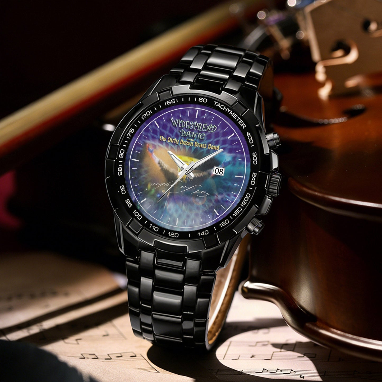 Widespread Panic Albums Collection Watch - Multiple Classic Rock Album Designs Available