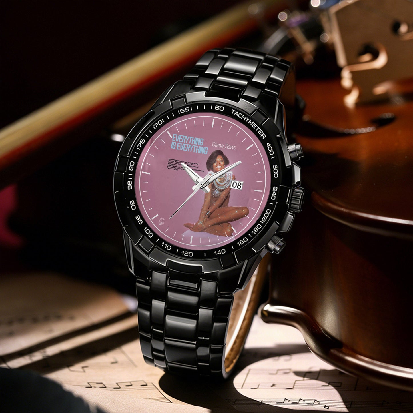 Diana Ross Classic Albums Collection Watch - Multiple Album Cover Designs Available