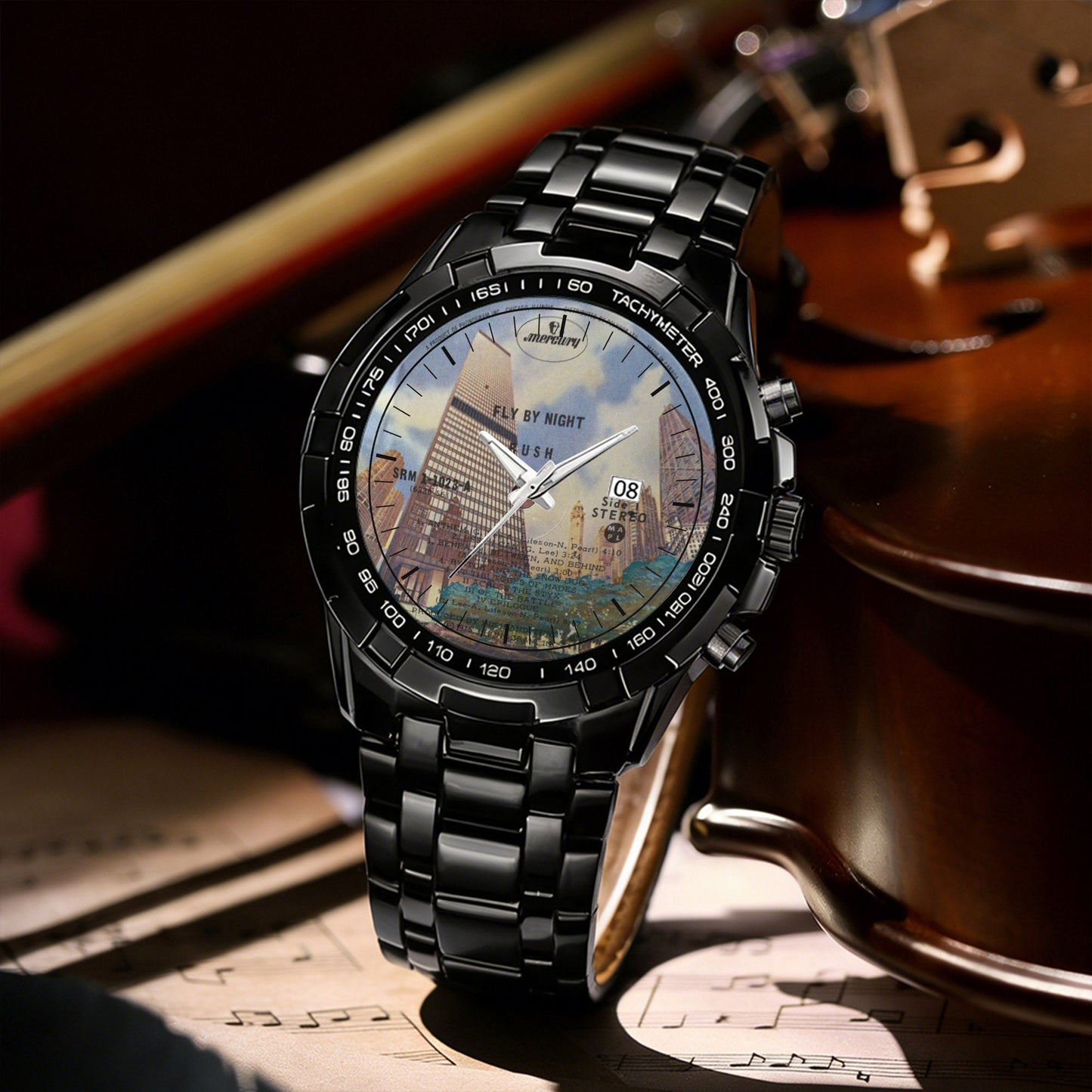 Rush Albums Collection Watch - Multiple Classic Album Designs Available