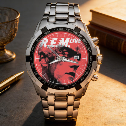 R.E.M Rock Albums Collection Watch - Multiple Classic Rock Album Designs Available