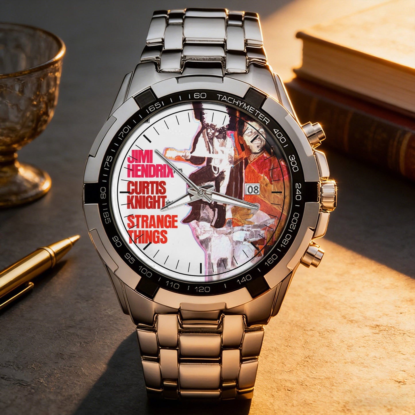 Jimi Hendrix Albums Collection Watch - Multiple Classic Album Designs Available