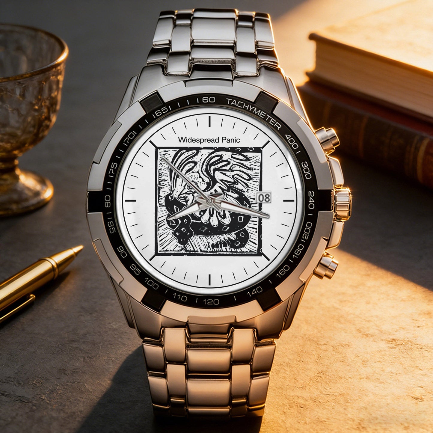 Widespread Panic Albums Collection Watch - Multiple Classic Rock Album Designs Available