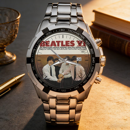The Beatles Albums Collection Watch 2 - Multiple Classic Album Designs Available