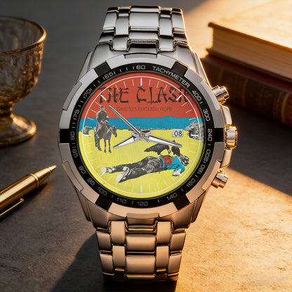 The Clash Albums Collection Watch - Multiple Classic Rock Album Designs Available