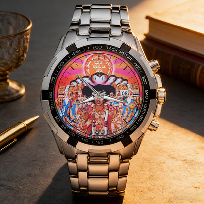 Jimi Hendrix Albums Collection Watch - Multiple Classic Album Designs Available