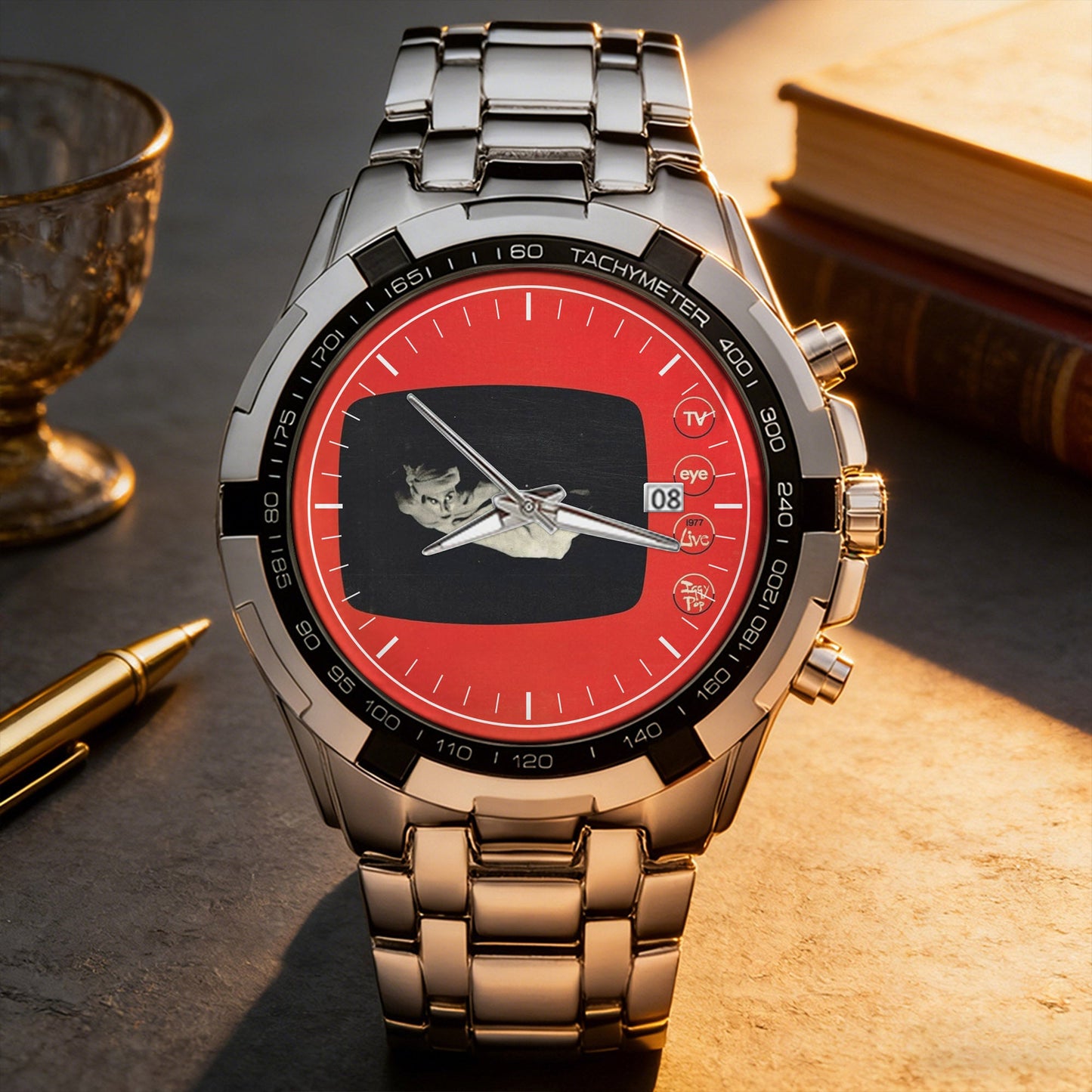 Iggy Pop Albums Collection Watch - Multiple Classic Album Designs Available
