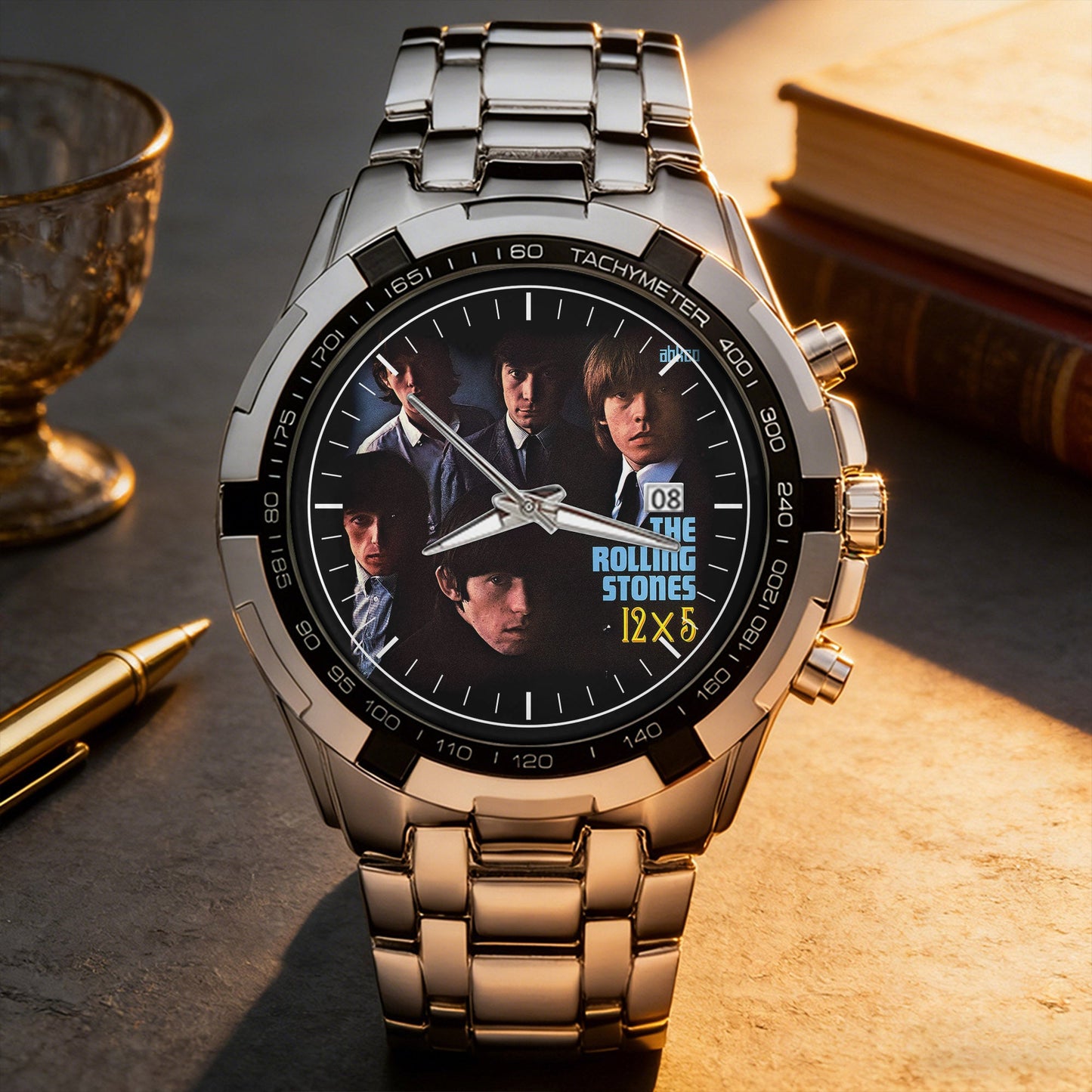 The Rolling Stones Albums Collection Watch - Multiple Classic Album Designs Available