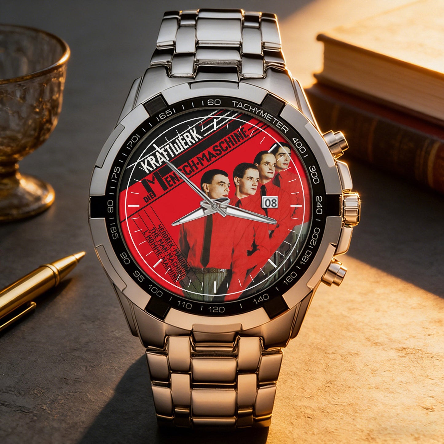Kraftwerk Albums Collection Watch - Multiple Classic Album Designs Available