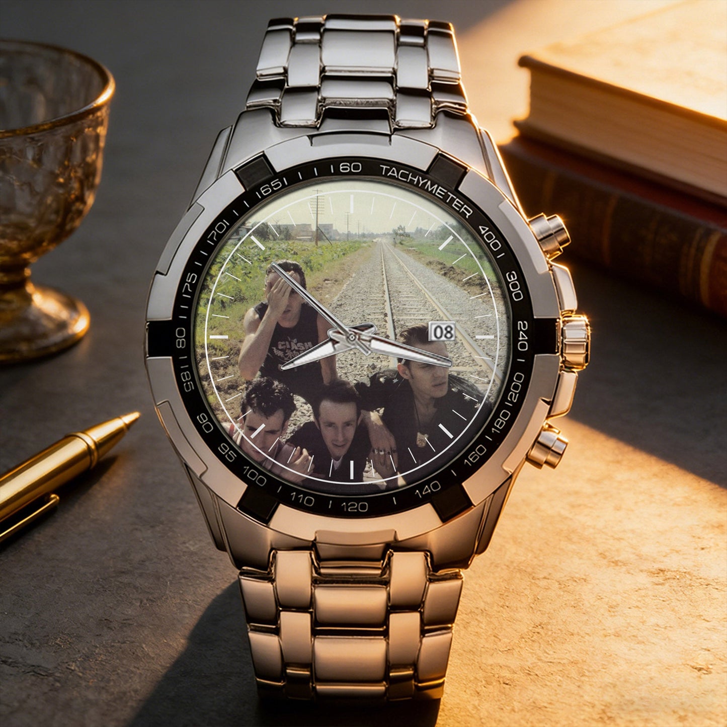 The Clash Albums Collection Watch - Multiple Classic Rock Album Designs Available