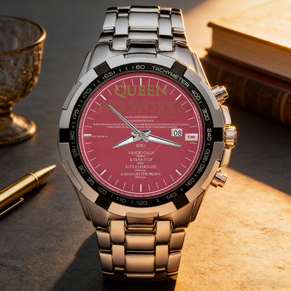 Queen Albums Collection Watch - Multiple Classic Album Designs Available