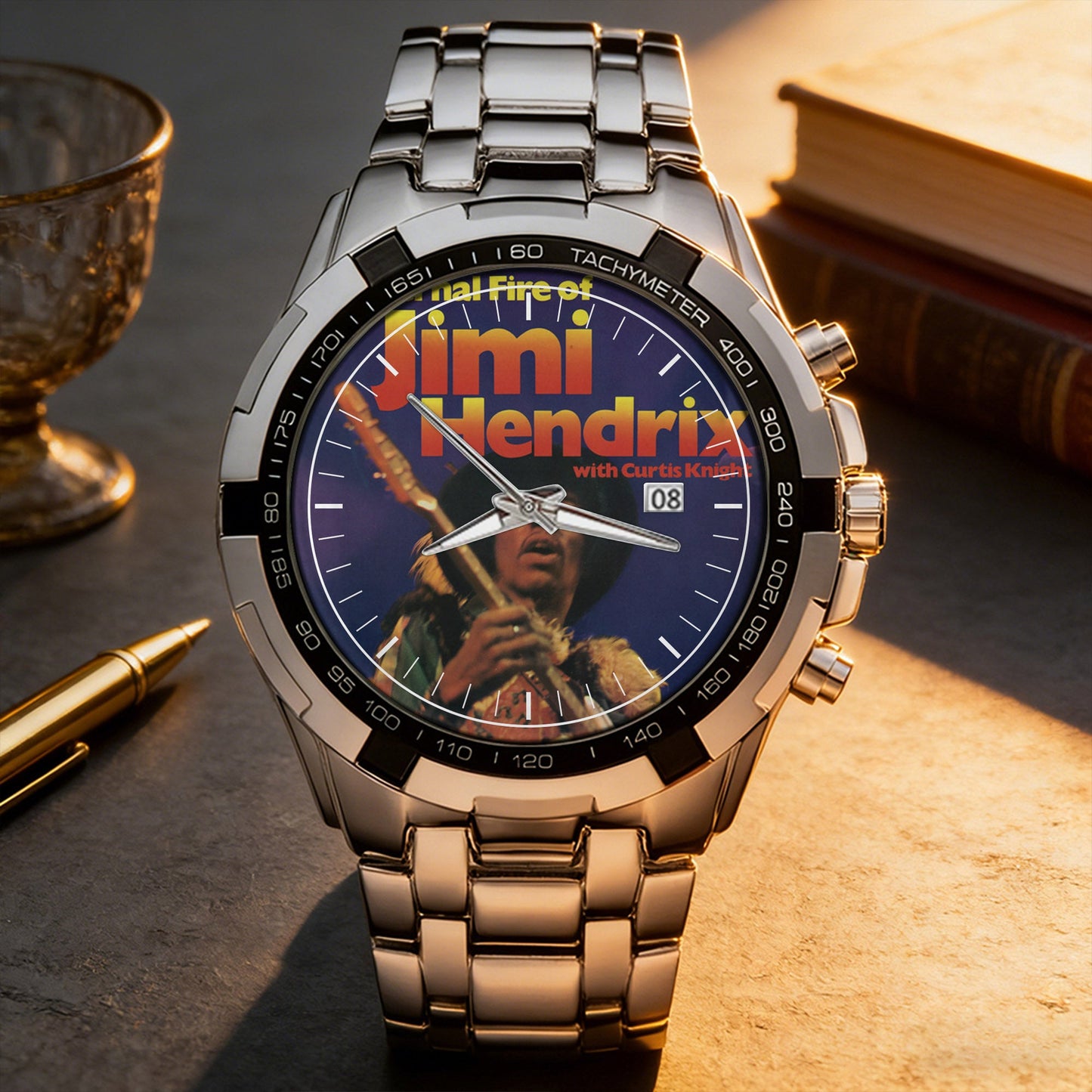 Jimi Hendrix Albums Collection Watch - Multiple Classic Album Designs Available