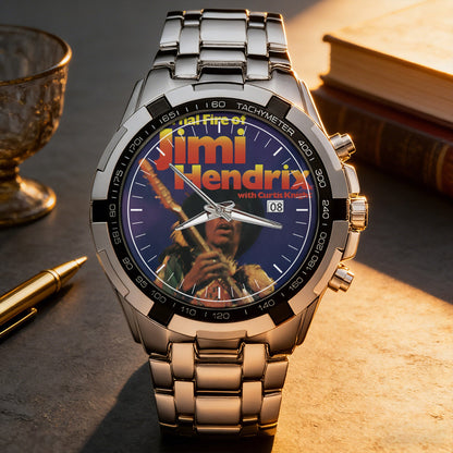 Jimi Hendrix Albums Collection Watch - Multiple Classic Album Designs Available