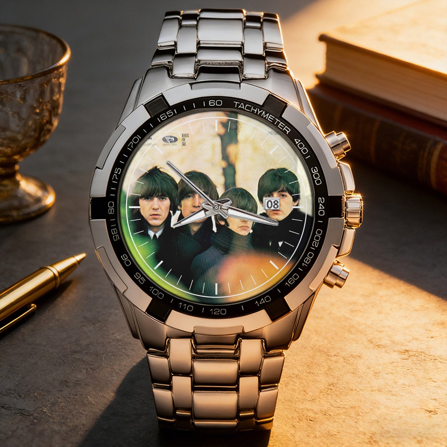 The Beatles Albums Collection Watch 2 - Multiple Classic Album Designs Available