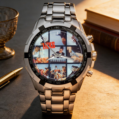 INXS Albums Collection Watch - Multiple Classic Rock Album Designs Available