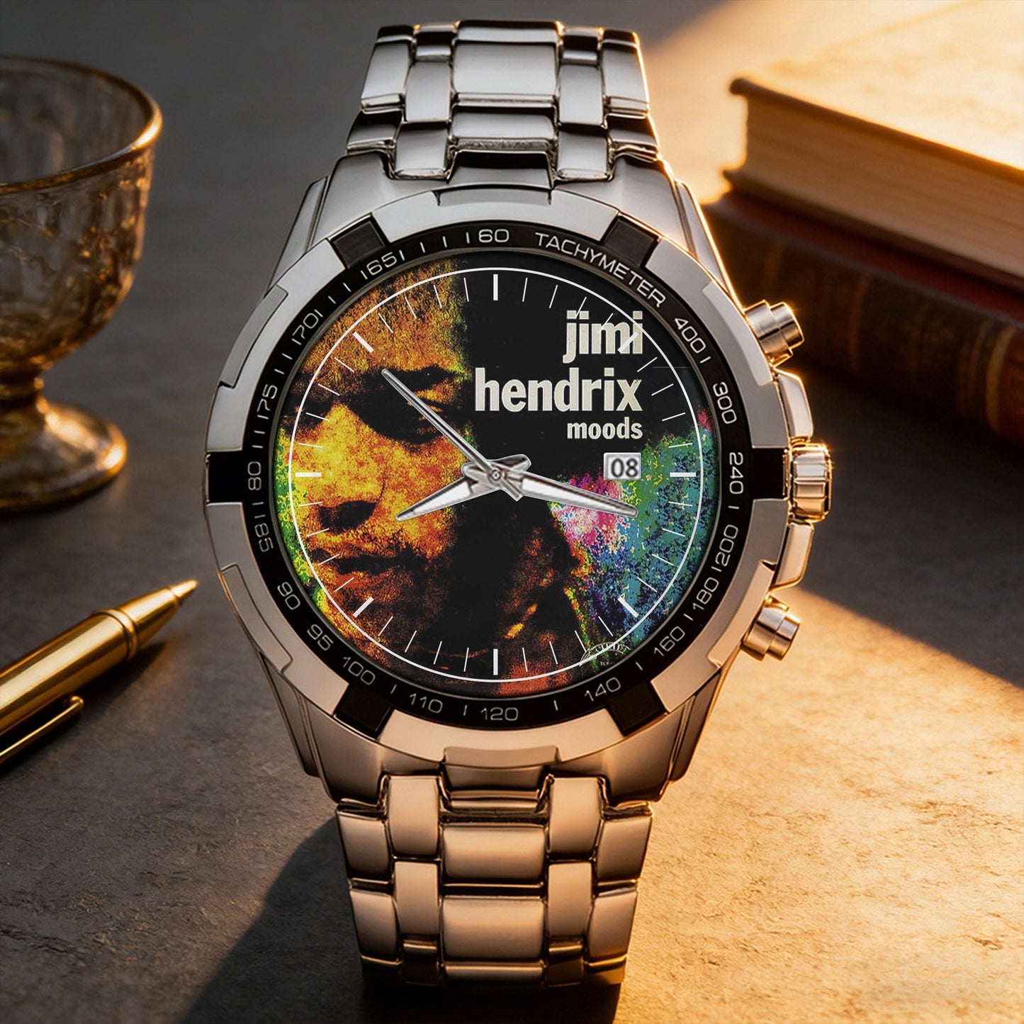 Jimi Hendrix Albums Collection Watch - Multiple Classic Album Designs Available
