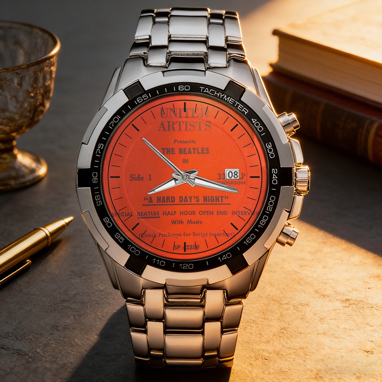 The Beatles Albums Collection Watch - Multiple Classic Album Designs Available