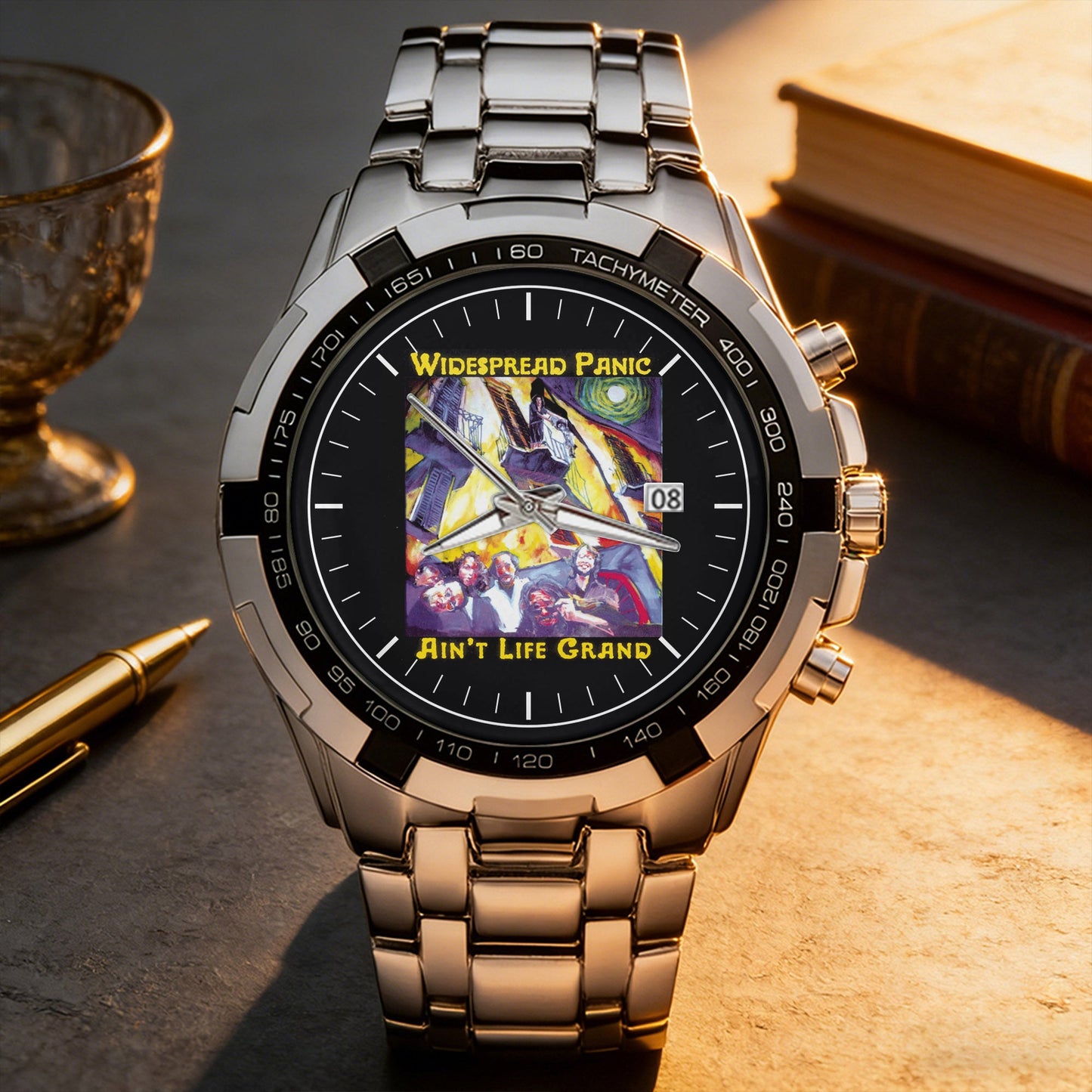 Widespread Panic Albums Collection Watch - Multiple Classic Rock Album Designs Available
