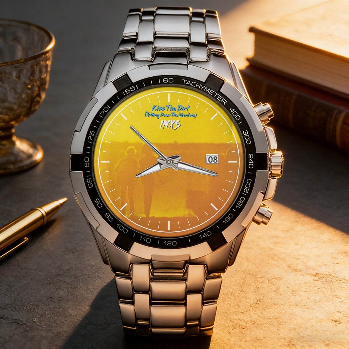 INXS Albums Collection Watch - Multiple Classic Rock Album Designs Available