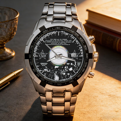 The Clash Albums Collection Watch - Multiple Classic Album Designs Available