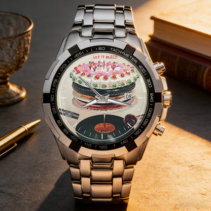 The Rolling Stones Albums Collection Watch - Multiple Classic Album Designs Available