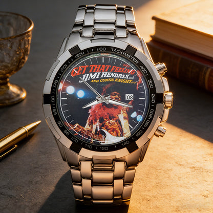 Jimi Hendrix Albums Collection Watch - Multiple Classic Album Designs Available