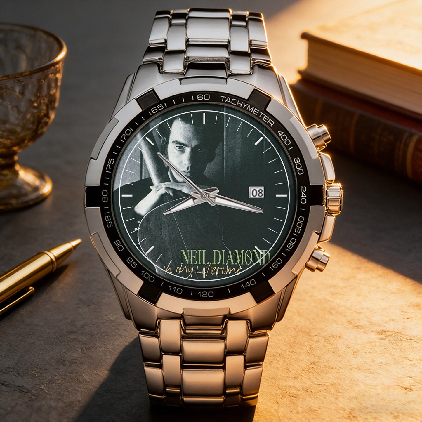 Neil Diamond Albums Collection Watch - Multiple Classic Album Designs Available
