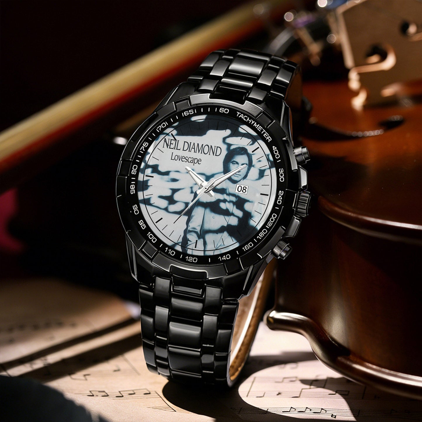 Neil Diamond Albums Collection Watch - Multiple Classic Album Designs Available